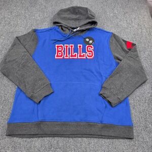 NFL X DARIUS RUCKER Buffalo Bills Men's Hoodie - XL Colorblock NWT